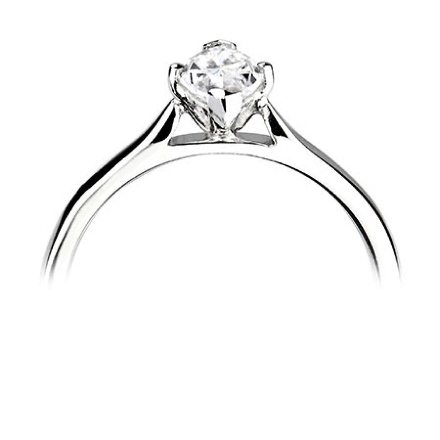 Marquise Solitaire Engagement Ring