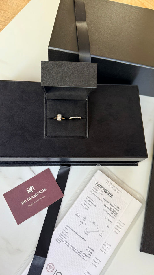 Radiant Solitaire 2ct Lab-Grown Diamond