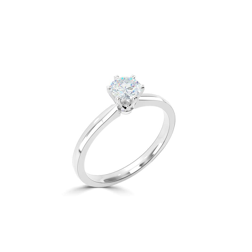 Six Claw Round Solitaire