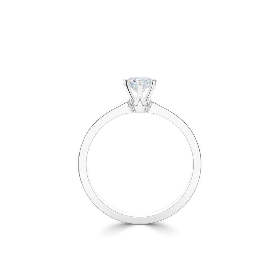 Six Claw Round Solitaire