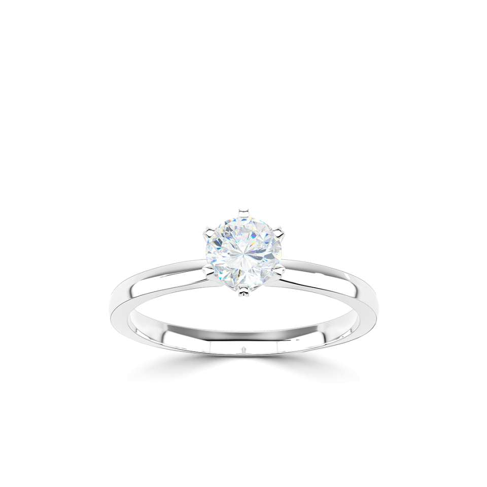 Six Claw Round Solitaire