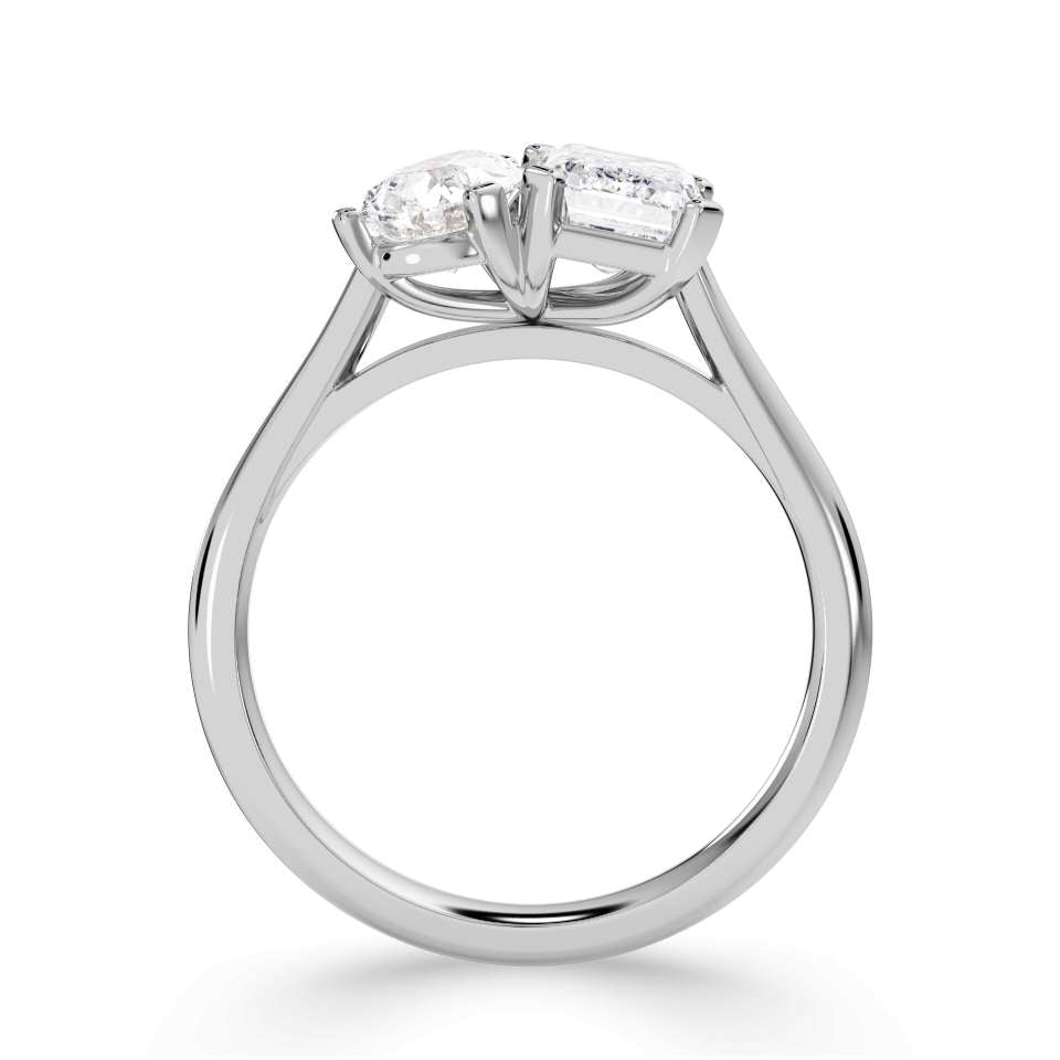 Toi Et Moi Engagement Ring