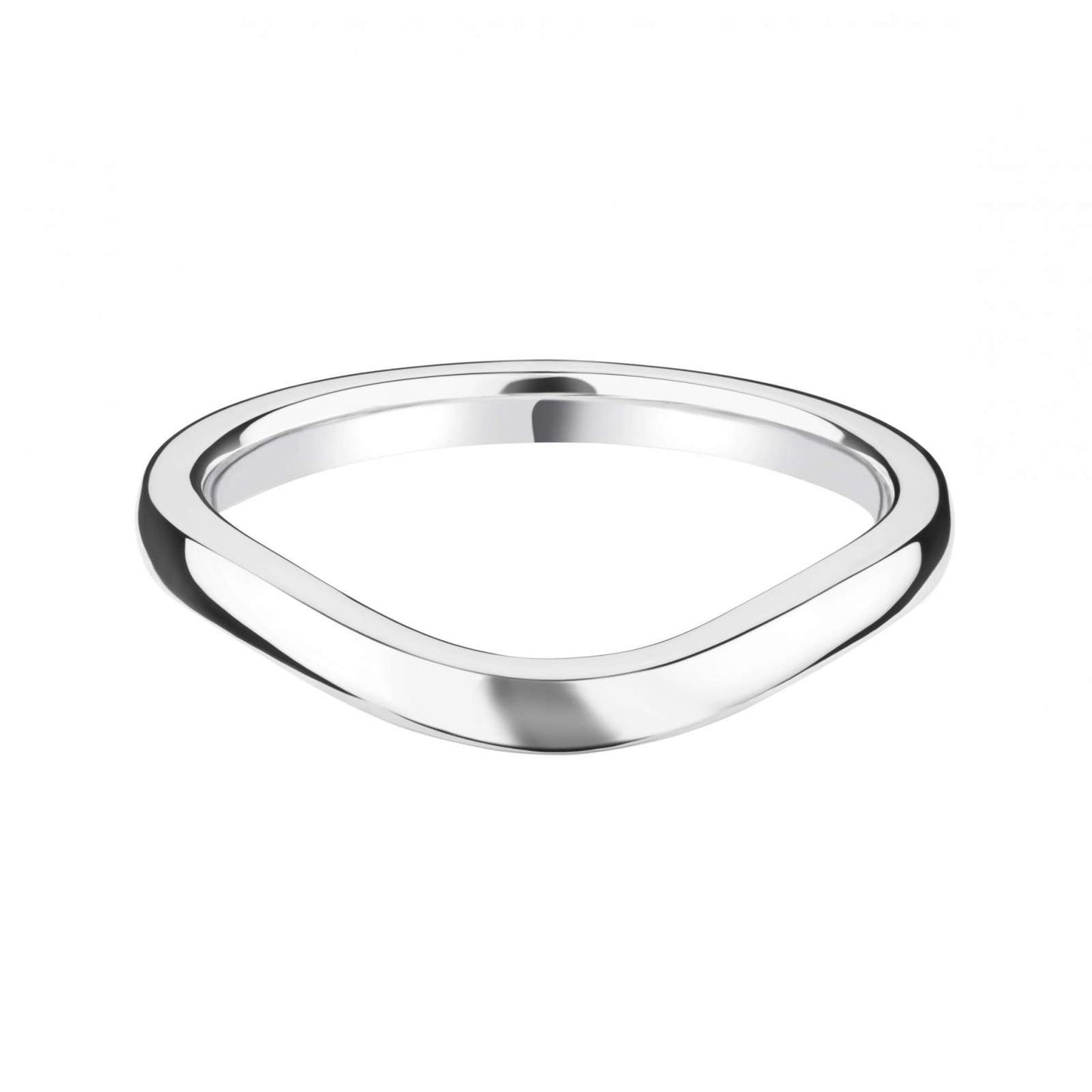 U-Shaped Wedding Band