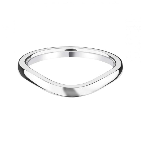 U-Shaped Wedding Band